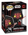 Funko Pop! Star Wars Darkside Darth Maul Vinyl Figure Bobblehead #740 +Protector