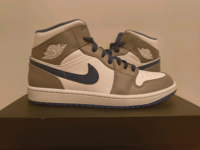 Nike Jordan 1 Mid True Blue Gr.42 Neu!
