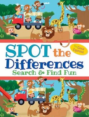 Spot the Differences : Search and Find Fun Paperback Génie Espino