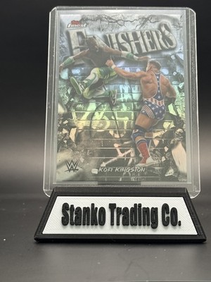 2025 Topps Finest WWE - Finishers Kofi Kingston #FNS-KK Refractor