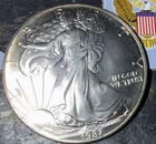 1987 Silver Eagle 1ozt Dollar..