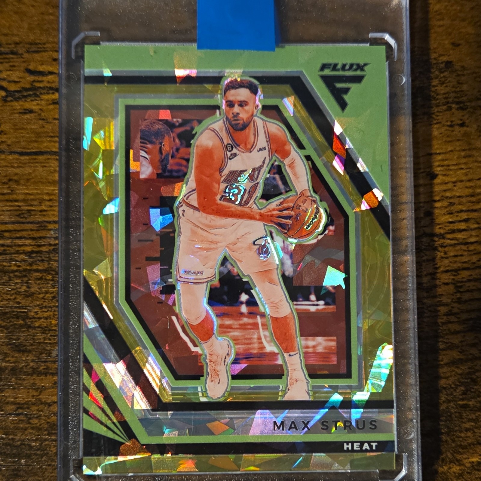 2022-23 Flux Basketball Max Strus Gold Cracked Ice Prizm  /10 #26
