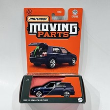 Matchbox 2024 Moving Parts 21/54 1995 Volkswagen Golf MK3 Metalflake Dark Blue