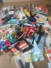 Vintage Sewing Notions LOT 100s Of Items All Assortment New And Used Buttons Zip