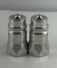 Lot of 2 John Deere AR94522 OEM Hydraulic Quick Coupler Plugs