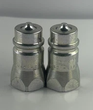 Lot of 2 John Deere AR94522 OEM Hydraulic Quick Coupler Plugs thumbnail 1
