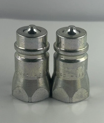 Lot of 2 John Deere AR94522 OEM Hydraulic Quick Coupler Plugs