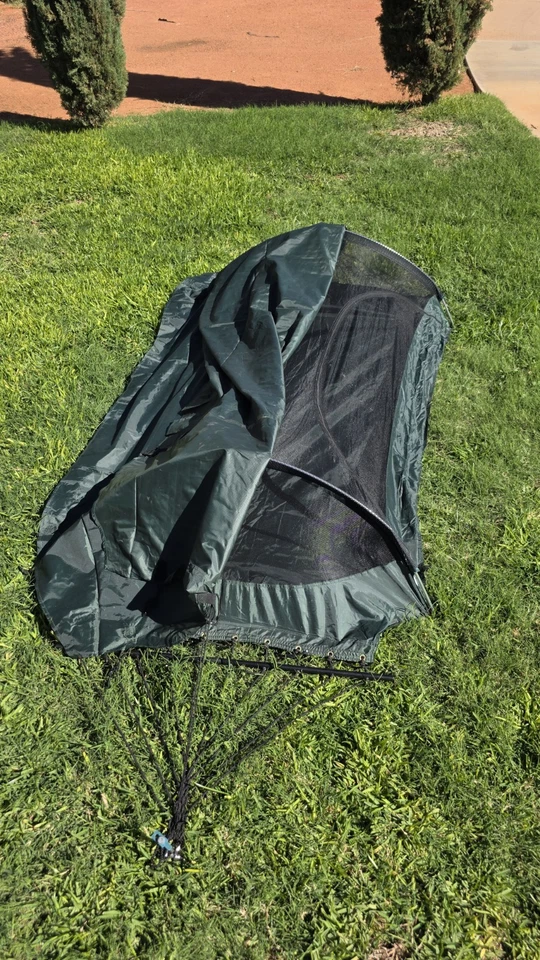 Lawson Hammock Blue Ridge Camping Hammock and Tent, Mosquito Net And Rain Fly - Image 2 of 4