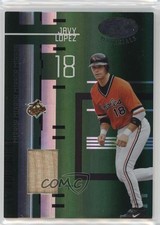 2005 Leaf Certified Materials Mirror Emerald Bats /5 Javy Lopez #61 15wb