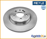 2 St. Bremsscheibe Meyle 0155232007 Hinterachse