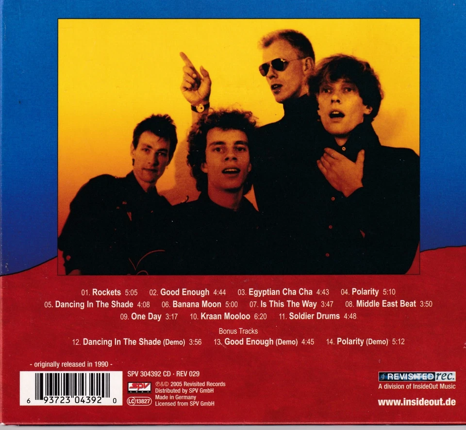 KRAAN - Dancing in the Shade Deluxe Edition - SPV CD 2005 digipak - Bild 2 von 2