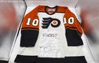 NHL Jersey Philadelphia Flyers Team Signed John LeClair #10 1999-00 COA