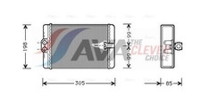 Für AVA MSA6250 AIR HEATER MERCEDES-BENZ CL-SERIES C215 (2000) CL63 AMG 6.3 Für AVA MSA6250 AIR HEATER MERCEDES-BENZ CL-SERIES C215 (2000) CL63 AMG 6.3