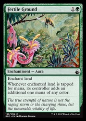 Fertile Ground - Battlebond #198 Common MTG