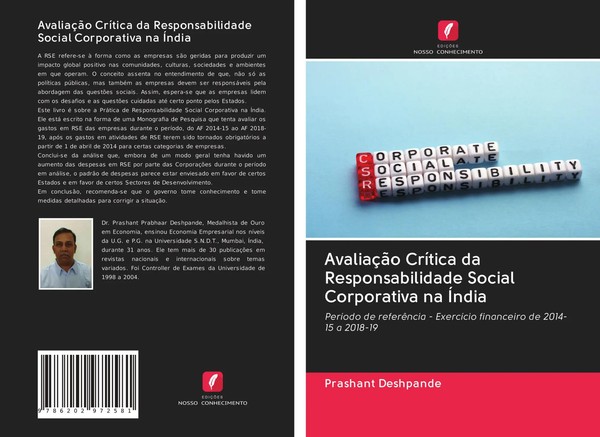 Prashant Deshpande | AvaliaçãO CríTica Da Responsabilidade Social Corporativa...-image