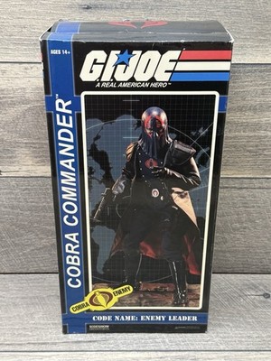 Sideshow Collectibles BOX ONLY G.I. Joe Cobra Commander Code Name Enemy Leader