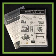 Stampin Up CRAFTING WITH YOU Stamp Set DIES NEW 4852