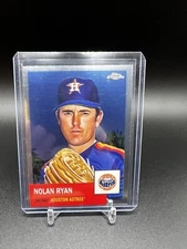 Nolan Ryan 2022 Topps Chrome Platinum Anniversary Card #352 Houston Astros