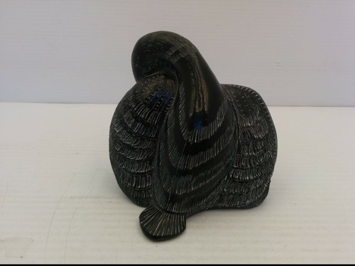 VINTAGE AARDVARK FIGURES TO PLEASE LOON/CANADIAN DUCK SOAPSTONE SCULPTURE - Picture 3 of 5
