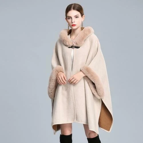 Warm poncho best sale coat