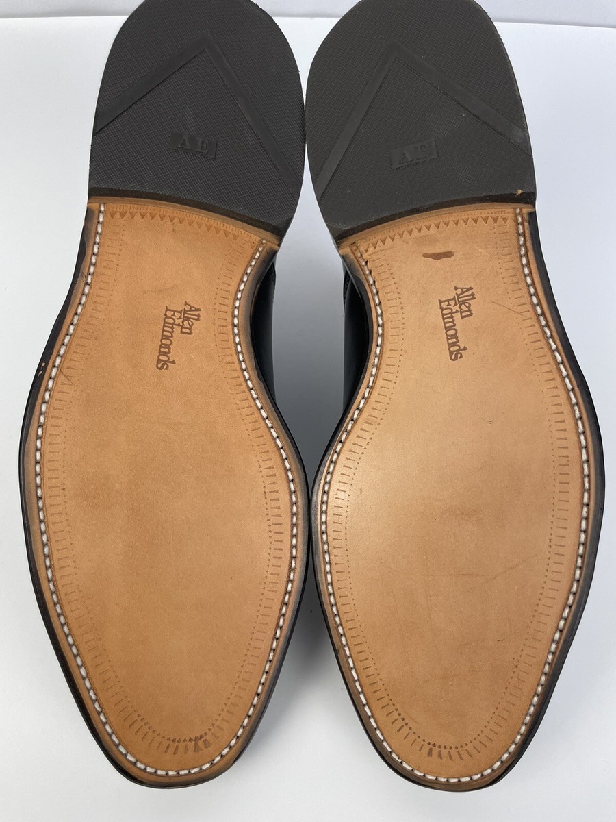 Allen Edmonds Byron Cap Toe Leather Oxford Dress Shoes Black