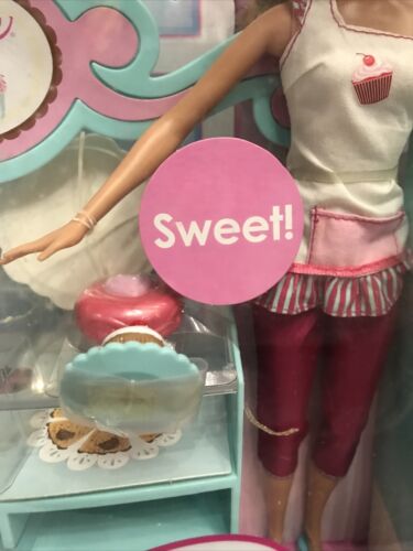 I CAN BE COOKING KUCHENBÄCKER BARBIE PUPPENSPIELSET 2006 MATTEL K8626 K8625 Neu SFJ - Bild 4 von 10