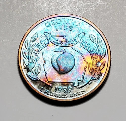 1999-S 50 State Quarters Georgia Proof — photo from the most recent tracked eBay sale