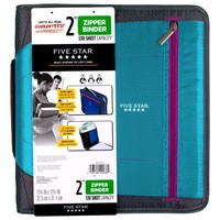 Zipper Binder 3 Round Ring Binder With 530 Sheet Capacity And 3 Removable File Zipper Binder 3 Round Ring Binder With 530 Sheet Capacity And 3 Removable File