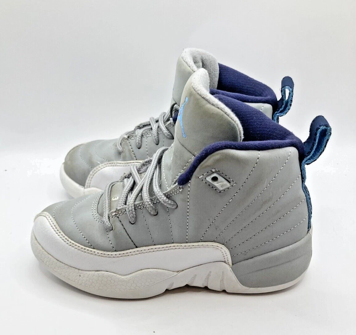 Nike Air Jordan 12 Retro BG University Blue 2016 Child Size 10.5 MSRP 142