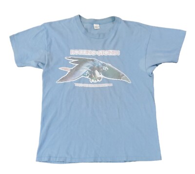 Vintage 1975 Rolling Stones Tour Of The Americas T-shirt Size - Main Image