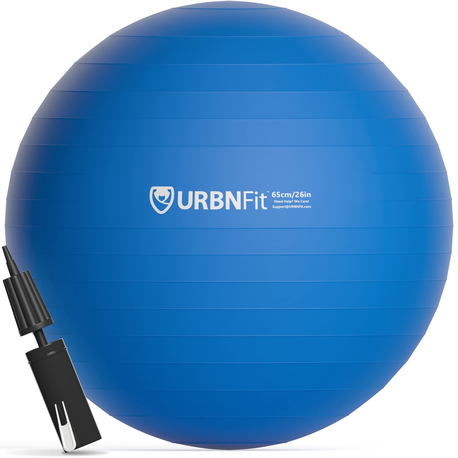 URBNFit Exercise Ball - Yoga Ball for Workout Pilates Pregnancy Stability - S...