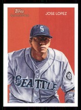 Jose Lopez 2010 Topps National Chicle #119 Seattle Mariners