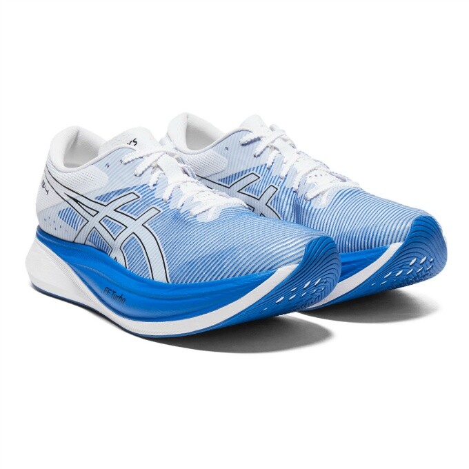 スパイク・シューズ asics S4 (1013A129) 26.0 ASICS S4 1013A129 400 Illusion Blue White Men Running Shoes Japan