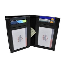 Estuche Federal Doble Identificación Credencial Tarjeta de Crédito DHS Tamaño FBOP 2 3/4 x 4 5/8 TSA