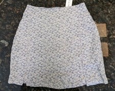 NWT Brandy Melville John Galt Blue Floral Skirt 16  Long MH022 Cute 