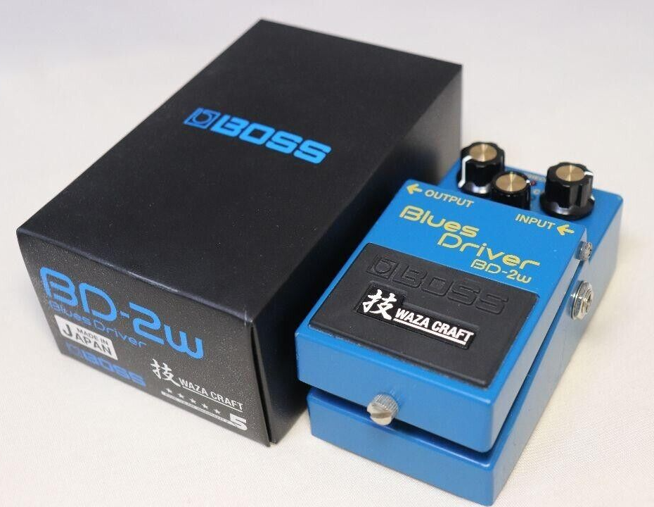 Boss BD-2W Blues Driver Waza Craft Guitar Effects Pedal From Japan