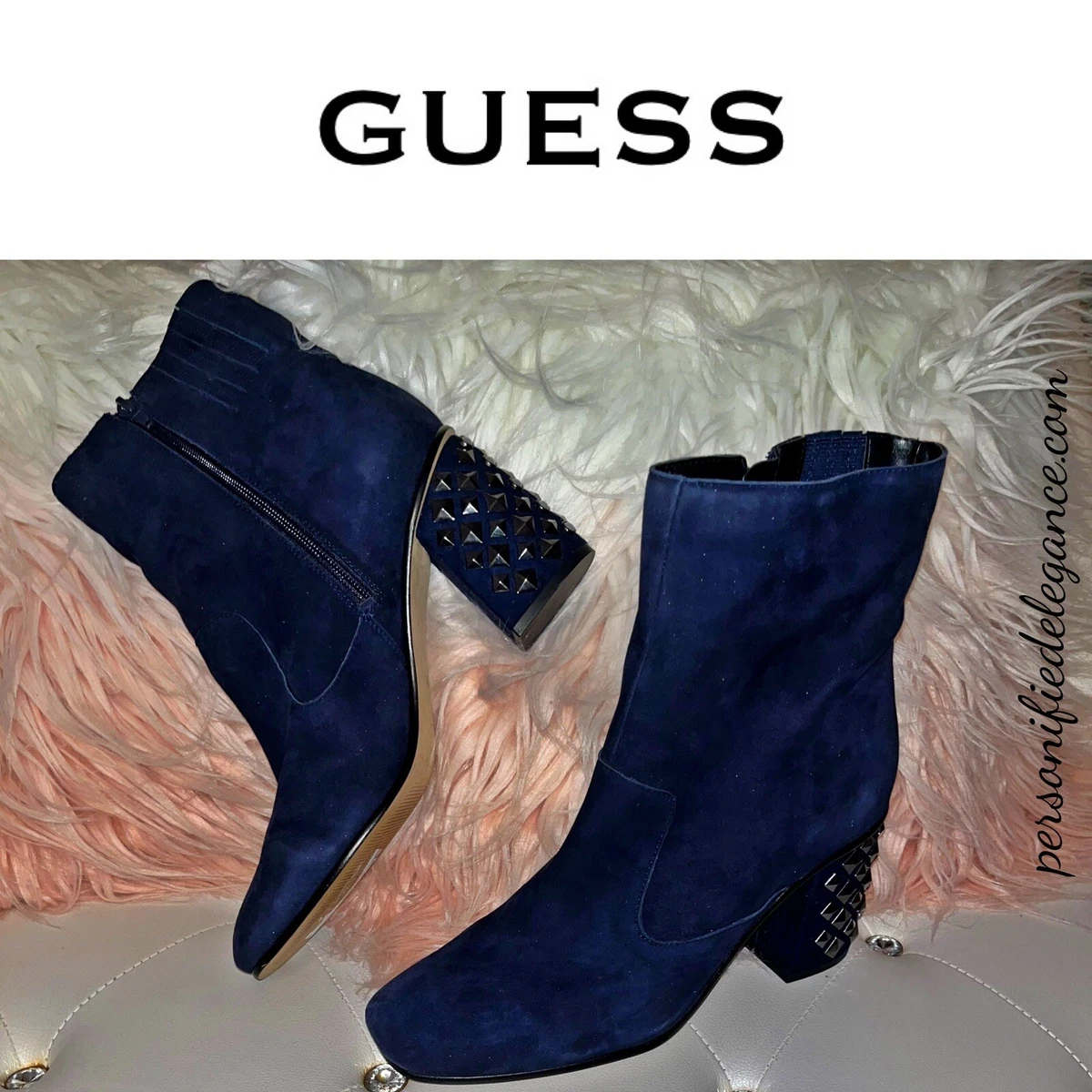 Navy blue shop boots size 11