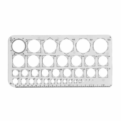 Major Brushes Kreis Schablone 40016 - Bild 1 von 1