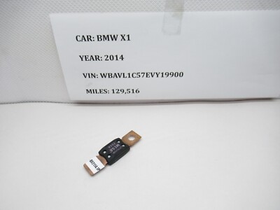 2013 bmw x1 cigarette lighter fuse 2013-2015 BMW X1 Battery Terminal Fuse Mega 250A | 5293147