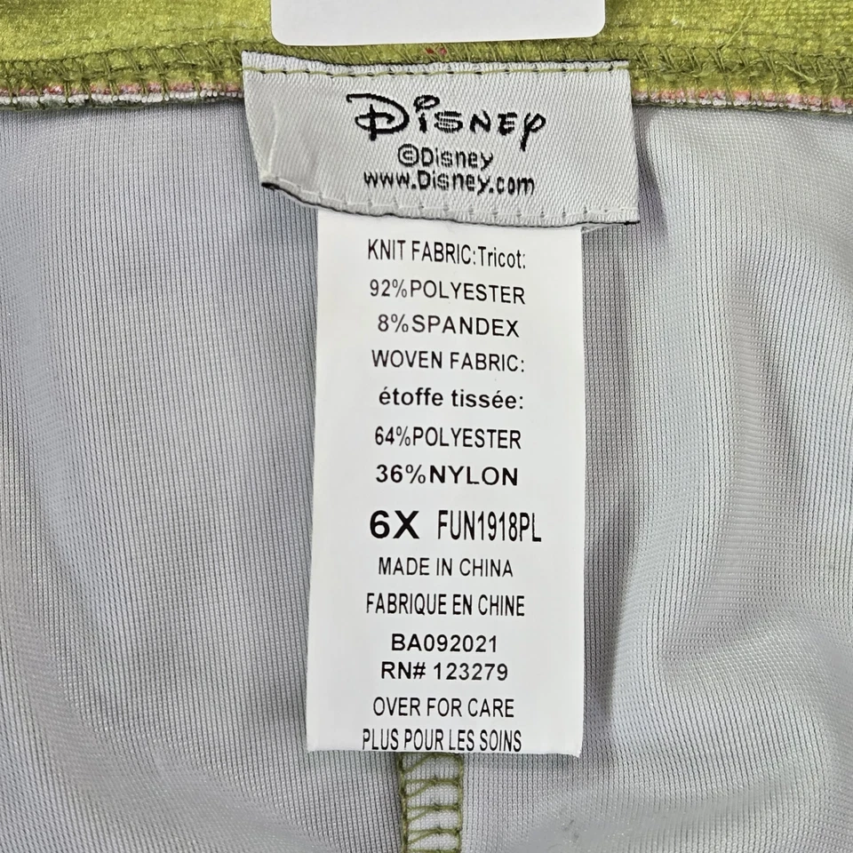 Blusa Disney 6X Verde Floral Hocus Pocus Winifred Sanderson Disfraz Cárdigan Foto 3 de 4