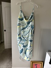 Forever 21 Plus Size Adjustable Strap Plus Size  Dress Sz 0X Cinched Side