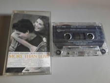 VARIOUS ARTISTS -MORE THAN LOVE - CASSETTE TAPE ALBUM 1992 EARLY 90S LOVE SONGS