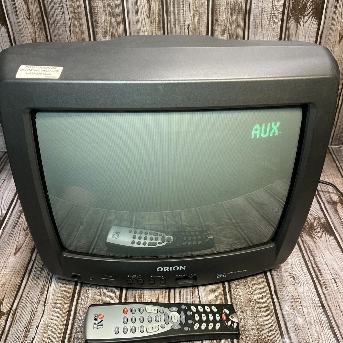 Orion 13 Retro TV Console Gaming Television Monitor CRT, 59 OFF
