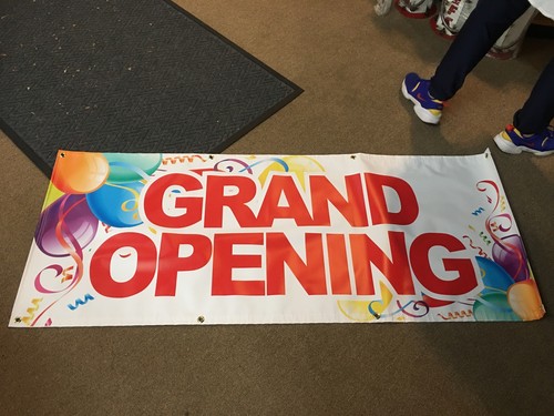 Wall26 Grand Opening Banner Sign Signs Flag - 24x60 for sale online | eBay