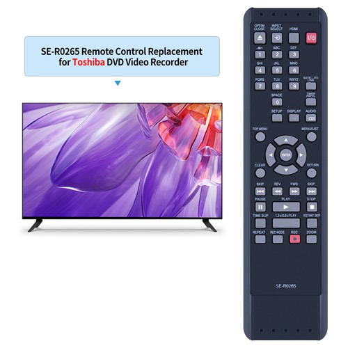 SE-R0265 Remote Control For Toshiba DVD Recorder D-R430 D-R420 D-KR40 D-R400 - Picture 2 of 7