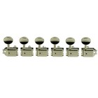 Kluson Vintage 6 in line Tuners for Fender  Strat Tele Single Line Nickel