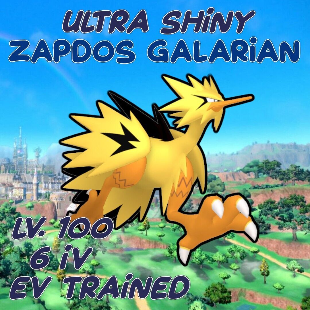 ➡️⬇️↘️🅰️⚡️👊 on X: Shiny Galarian Zapdos V! One more to go, and it's my  favorite!  / X