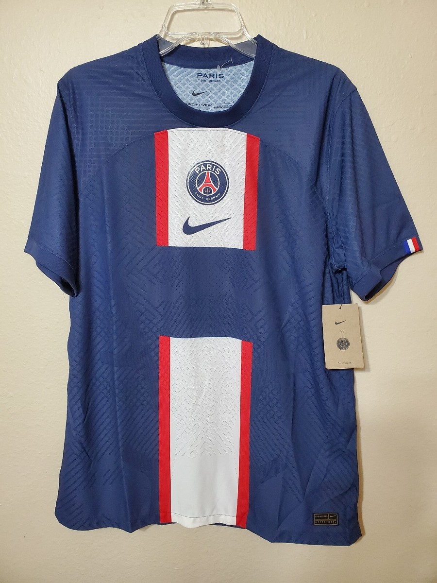 PSG 22/23 Home Nike Vapor Match Soccer Jersey SZ Large NWT