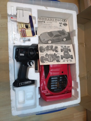 Tamiya Ferrari F40 Item 46015 Original 1:12 Scale Model Quick Drive Working - Picture 8 of 24