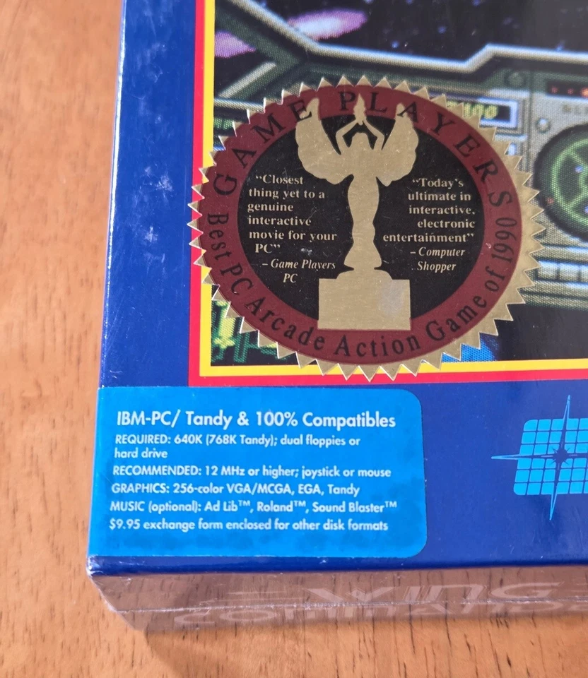 New Sealed Wing Commander Deluxe Origin 3.5" Disk IBM PC 1991 Big Box Game CIB - Image 2 of 4